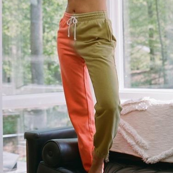 Urban Outfitters Pants - UO Out From Under Kya Fleece Two-Tone Jogger Pant